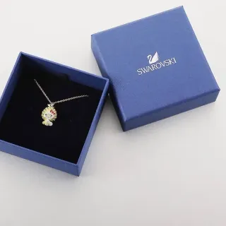 Swarovski Crystal-Embellished Gold-Tone Figurative Pendant Necklace