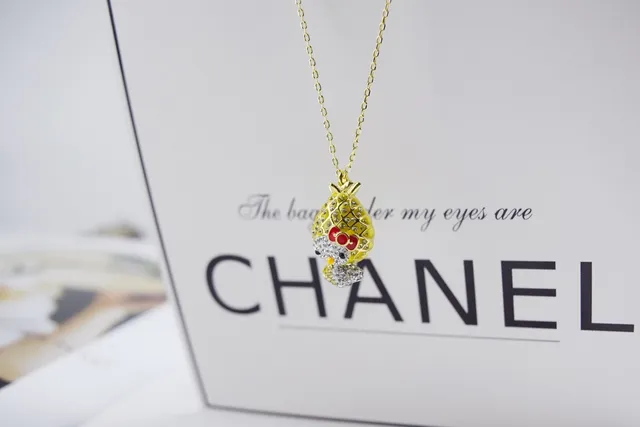 Swarovski Crystal-Embellished Gold-Tone Figurative Pendant Necklace 6