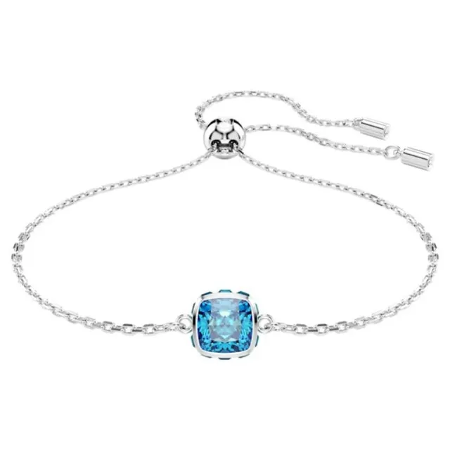 Swarovski Collier avec pendentif en cristal jaune à coupe coussin 7