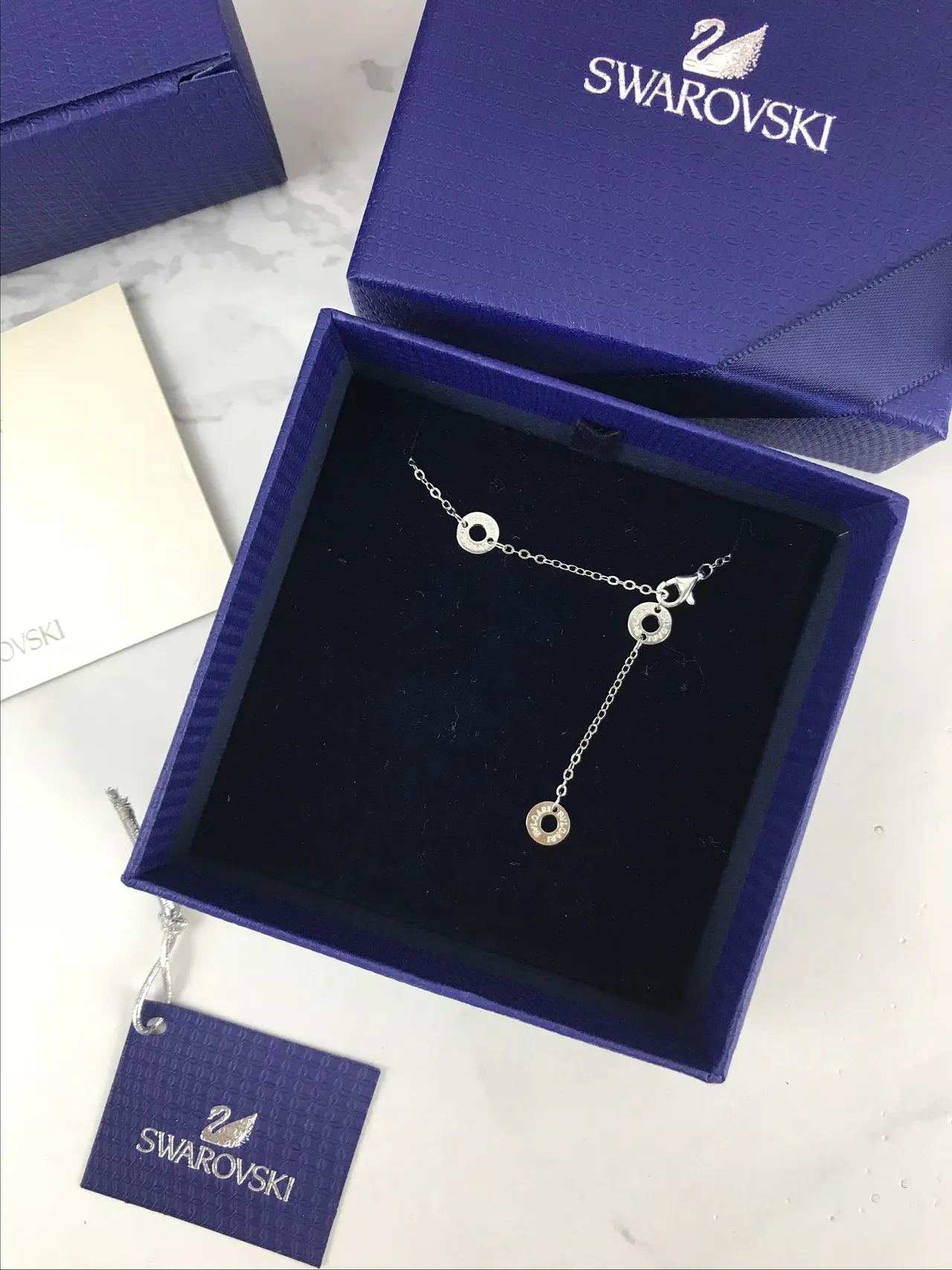 Swarovski Pendentif en forme d'éventail pavé 2