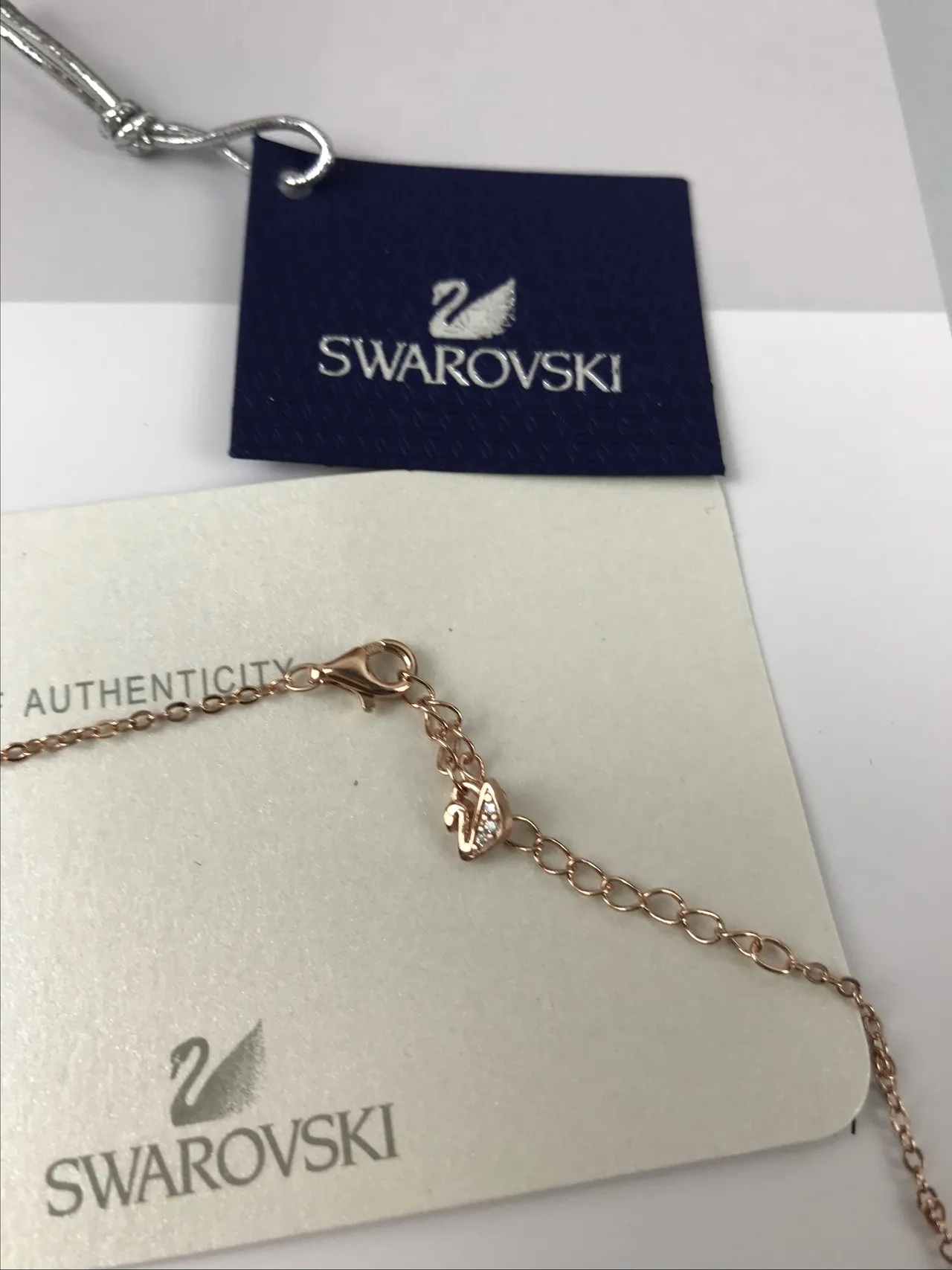 Swarovski Collier avec pendentif en forme de clé oeil maléfique 4