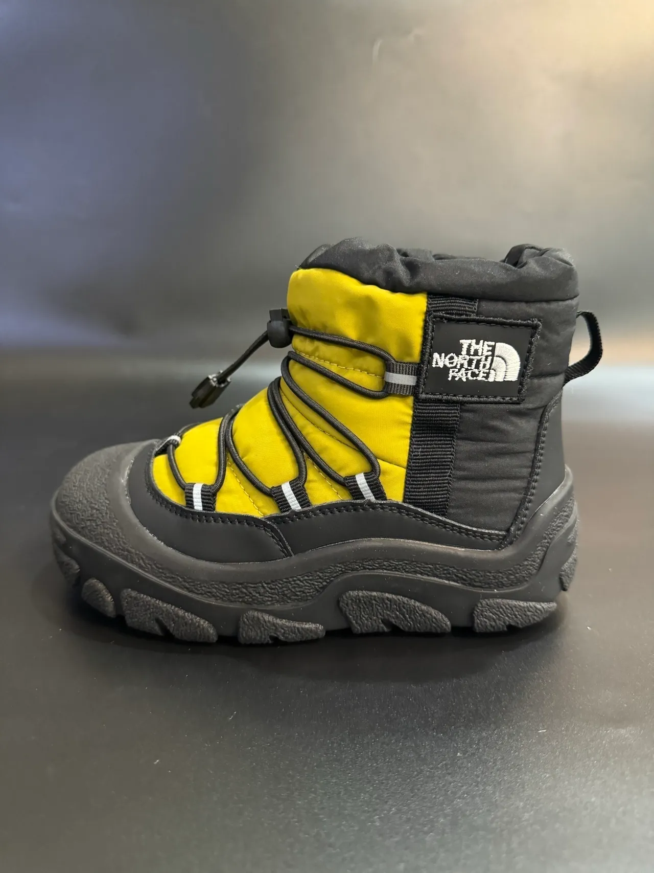 The North Face Black White Insulated High-Top Bungee Lacing System Snow Boots 5