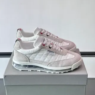 Thom Browne Air Quilted Runner Light Gray Suede Lifestyle Sneakers