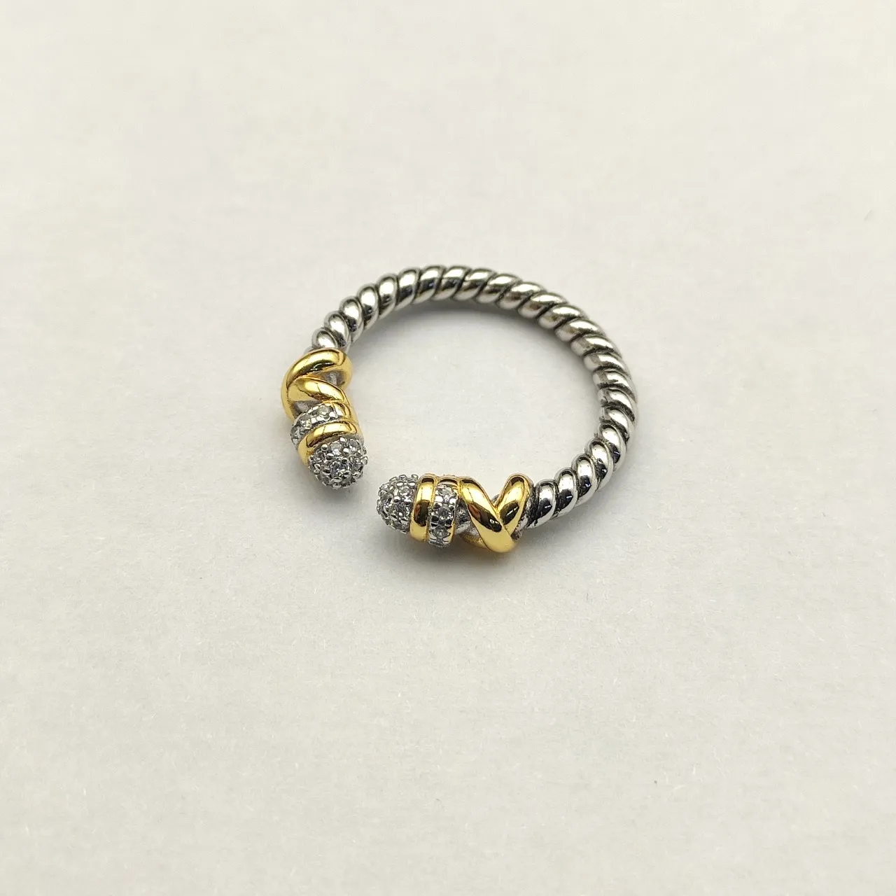 Tiffany & Co. HardWear Twisted Cable X Motif Pavé Diamant Bracelet 4