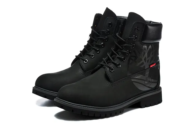 Timberland Premium 6-Inch Black Work Boots 4