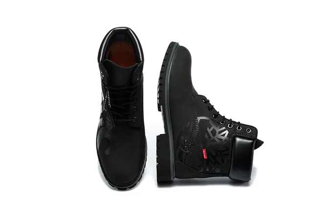 Timberland Premium 6-Inch Black Work Boots 7