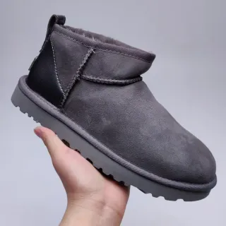 UGG Classic Mini Charcoal Gray Snow Boots