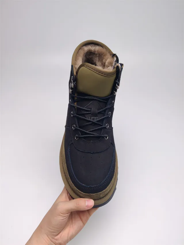 UGG High-Top Shearling-Lined Work Boot 10