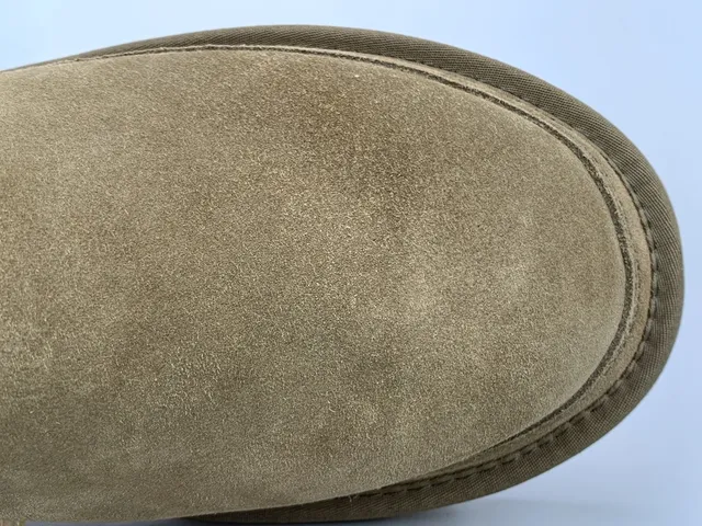 UGG Tasman Verde do Exército Bege Camurça Superior Cinto Ajustável Sapatos Casuais 7