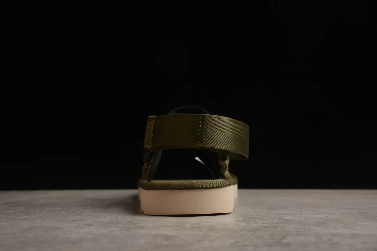 UGG Tasman Verde do Exército Bege Camurça Superior Cinto Ajustável Sapatos Casuais 17