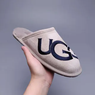 UGG تازمان بيج سويد مطرز شعار نعال