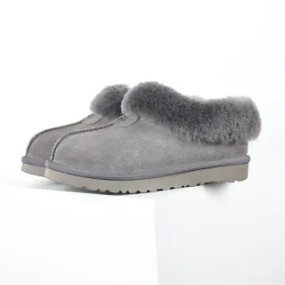 UGG Tasman Gris Ante Superior Col de Forro de Cordero Zapatos Casuales