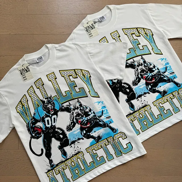 Vale Forever Valley Athletic Graphic Print White T-Shirt 2