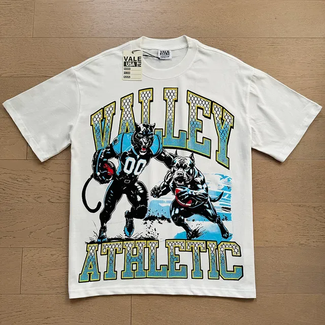 Vale Forever Valley Athletic Graphic Print White T-Shirt 3