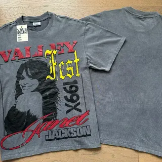 Vale Forever Valley Fest 199X Janet Jackson গ্রাফিক টি-শার্ট