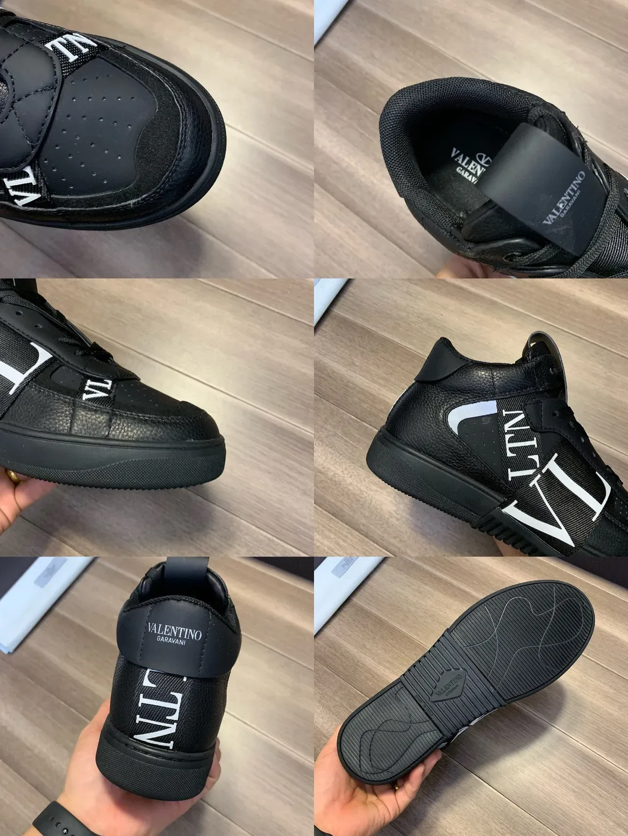Valentino VLTN Black Logo Lifestyle Sneakers 2
