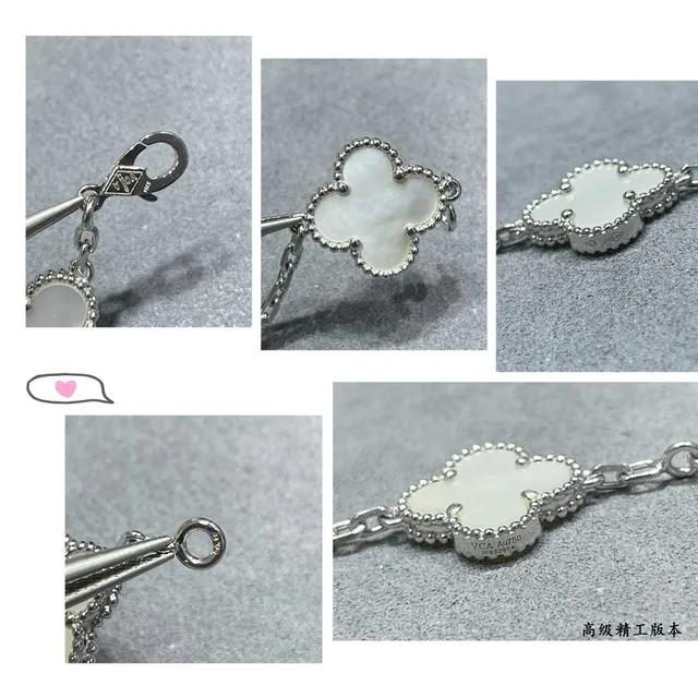 Van Cleef & Arpels Alhambra Trèfle à quatre feuilles Mère de perle Bracelet 2