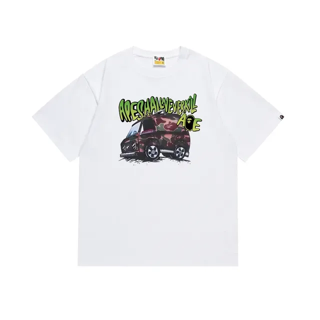 A Bathing Ape Apeschallyeverkill Camo Van Graphic T-Shirt 2