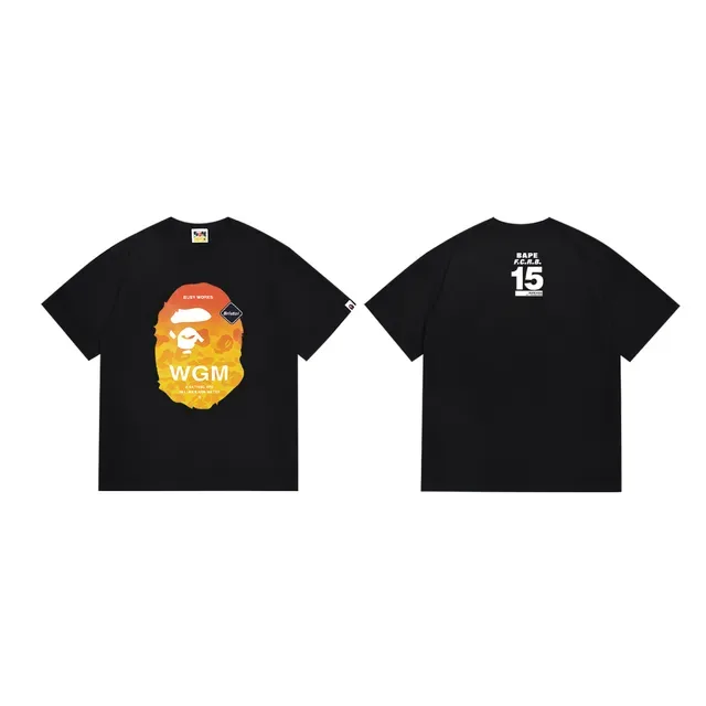 A Bathing Ape Graphic Print Black T-Shirt 3