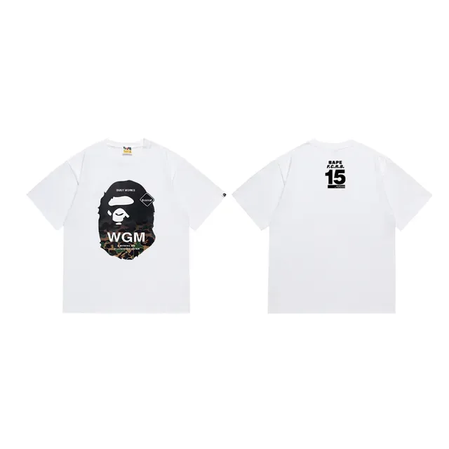 A Bathing Ape Graphic Print Black T-Shirt 4
