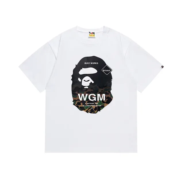 A Bathing Ape Graphic Print Black T-Shirt 7