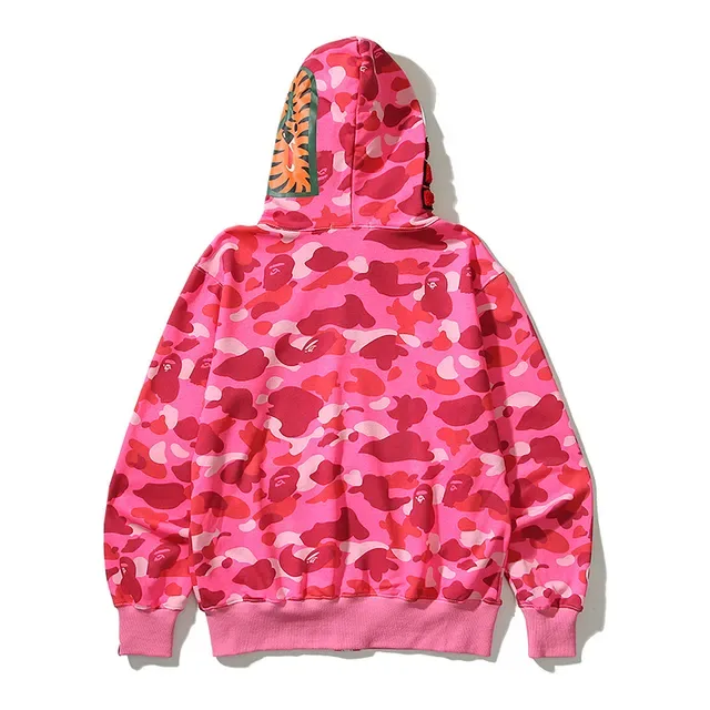 A Bathing Ape Shark Multicolor Full-Zip Hood Hoodie 10