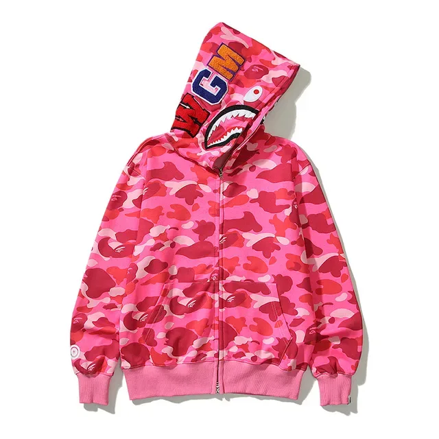 A Bathing Ape Shark Multicolor Full-Zip Hood Hoodie 11