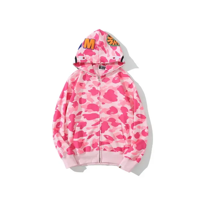 A Bathing Ape Shark Multicolor Full-Zip Hood Hoodie 14