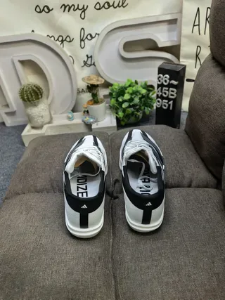 Adidas Adizero Adios 10 White Black Lifestyle Sneakers 8