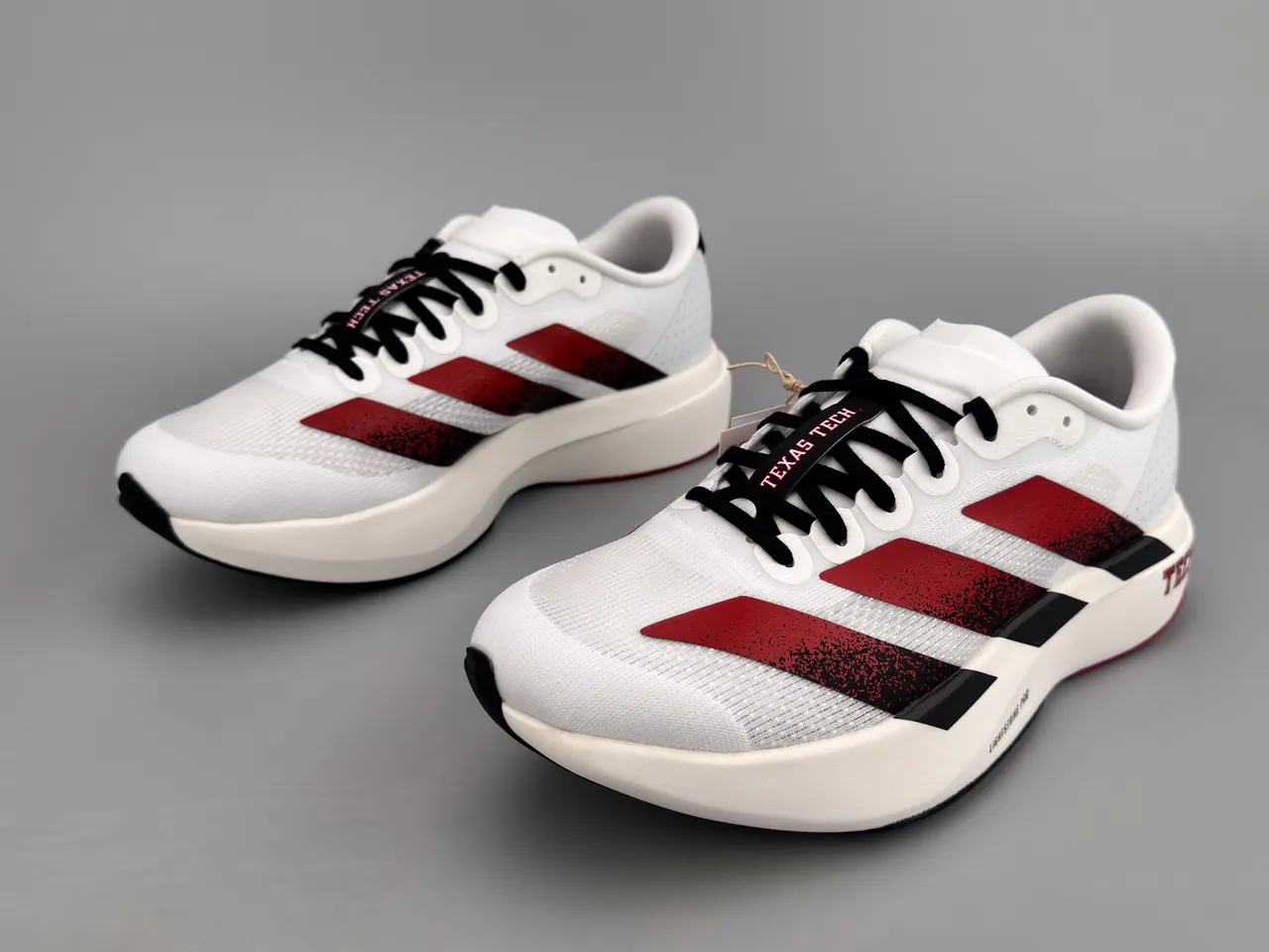 Adidas Adizero Evo.SL Tênis Running Branco Vermelho Preto 3