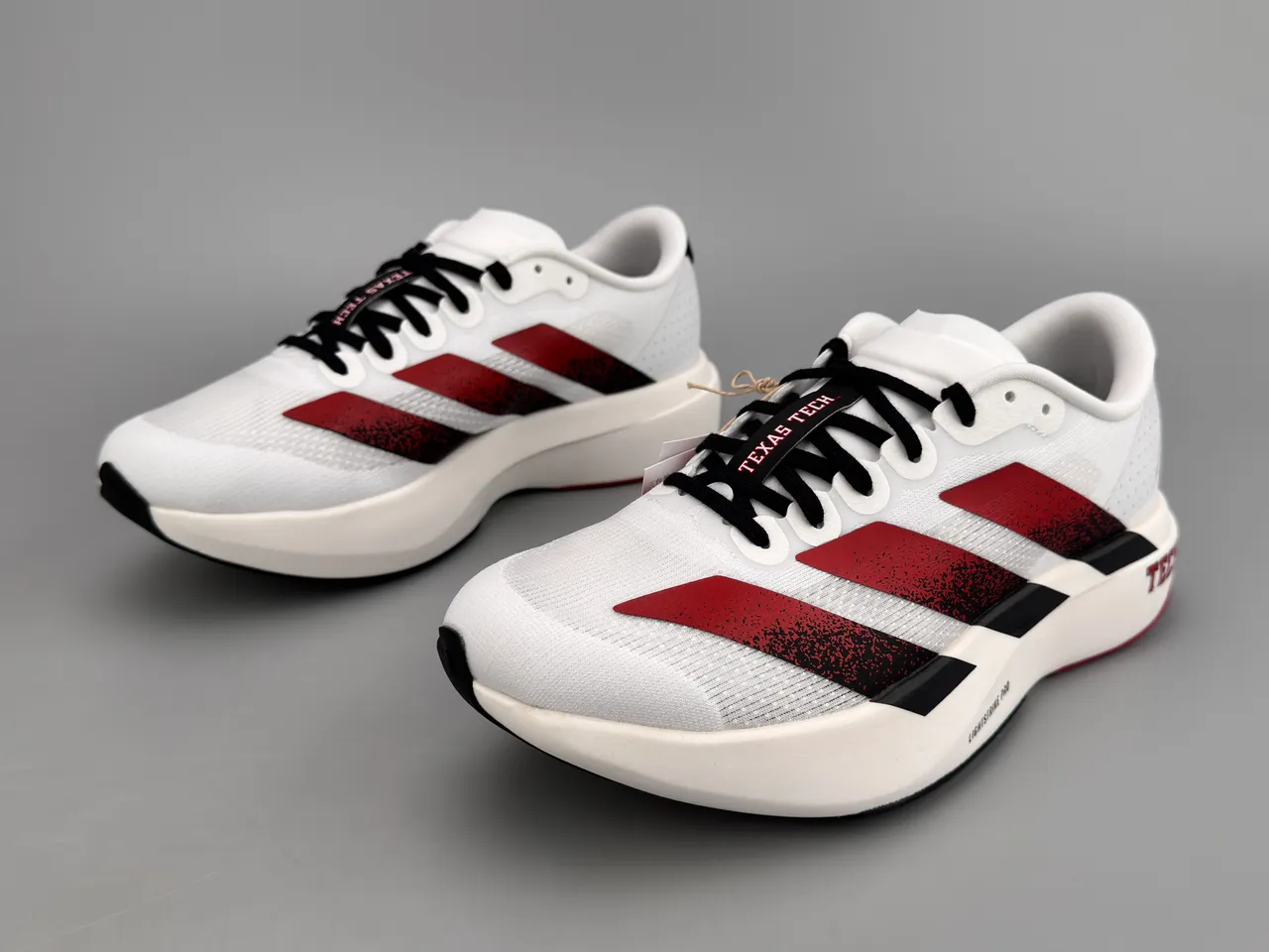 Adidas Adizero Evo.SL Tênis Running Branco Vermelho Preto 7