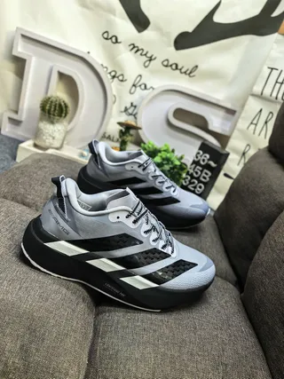 Adidas Adizero SL ATR Beige and Black Lifestyle Sneakers 9