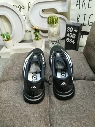 Adidas Black White Low-Profile Racing-Inspired Lifestyle Sneakers 8