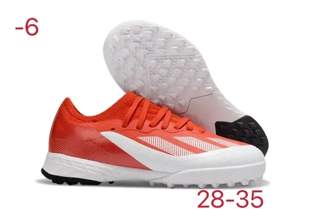 Adidas Chaussures de Football Bleu et Rose Low-Cut Upper Synthétique Clous Coniques Gazon Synthétique 15