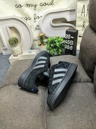 Adidas Campus Black Suede Lifestyle Sneakers 6