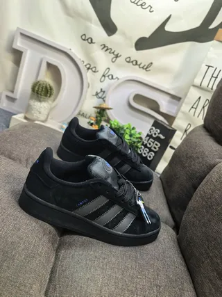 Adidas Campus Black Suede Lifestyle Sneakers 9