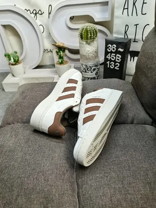 Adidas Campus Taupe and Dark Green Lifestyle Sneakers 15