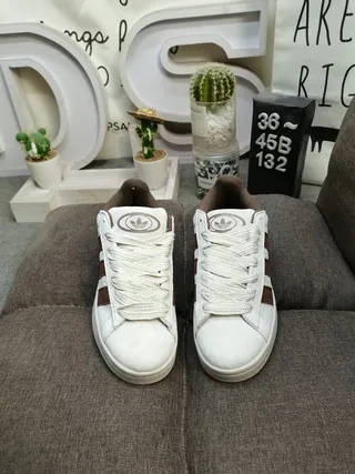 Adidas Campus Taupe and Dark Green Lifestyle Sneakers 19