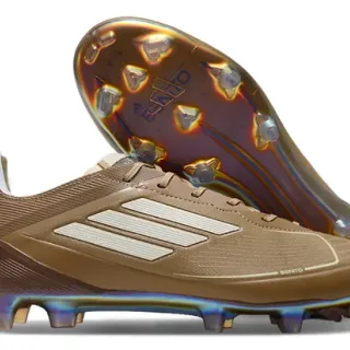 Adidas F50 Benito Metallic Bronze Iridescent Firm-Ground Soccer Shoes
