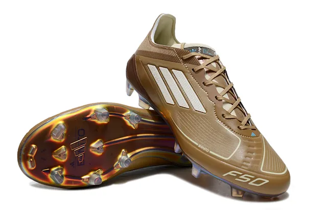 Adidas F50 Benito Metallic Bronze Iridescent Firm-Ground Soccer Shoes 4