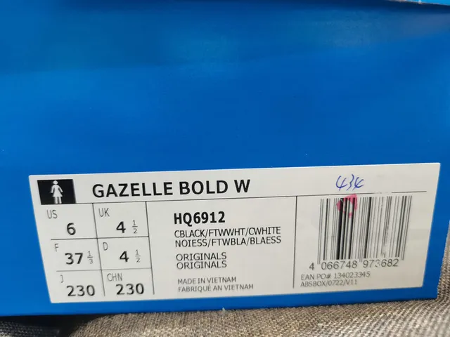 Adidas Gazelle Black and White Platform Lifestyle Sneakers 2