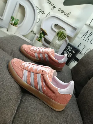 Adidas Gazelle Olive Green Suede Lifestyle Sneakers 7