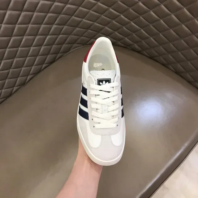 Adidas Gazelle White Navy Red Lifestyle Sneakers 4