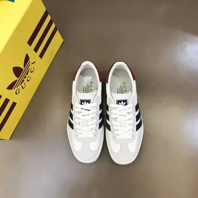 Adidas Gazelle White Navy Red Lifestyle Sneakers 9