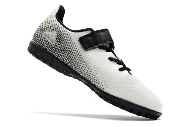Adidas Verde Roxo Baixo Corte Superior Sintético Solado Hexagonal Sapatos de Futebol Turf 15