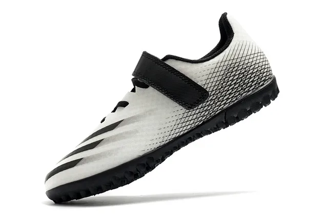Adidas Verde Roxo Baixo Corte Superior Sintético Solado Hexagonal Sapatos de Futebol Turf 16