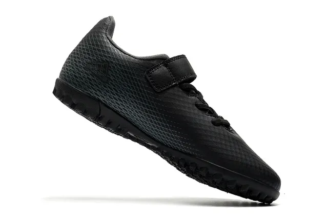 Adidas Verde Roxo Baixo Corte Superior Sintético Solado Hexagonal Sapatos de Futebol Turf 22
