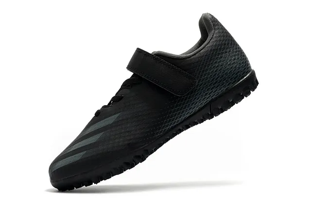 Adidas Verde Roxo Baixo Corte Superior Sintético Solado Hexagonal Sapatos de Futebol Turf 23