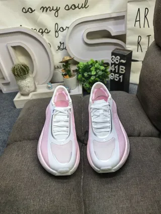 Adidas Hyperboost Pink and White Lifestyle Sneakers 10