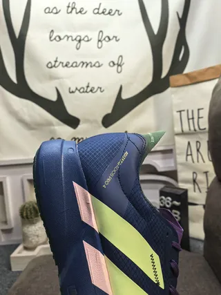 Adidas Lightstrike Pro Blue Lime Green Purple Chaussures de course 3